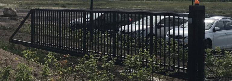 Byggepladshegn til afspærring af sprængfarlige områder